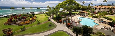 View of pool at Lawai Beach Resort